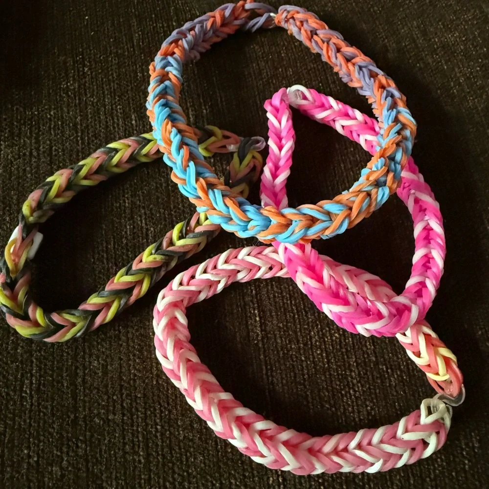 Colorful Kids Braided Bracelets Set